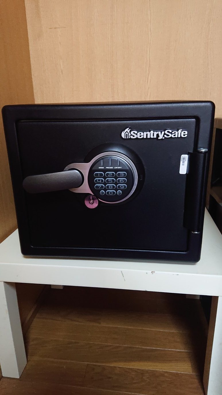 配送日指定可 セントリーセーフSentrySafe⭐️金庫 テンキー式